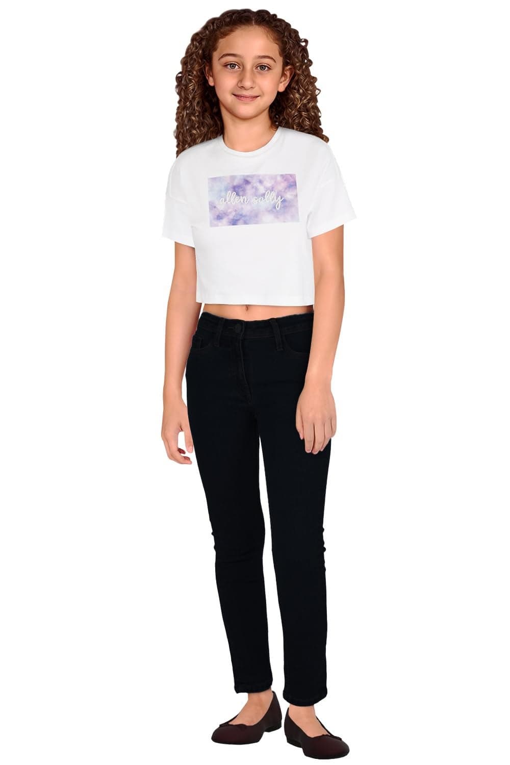 Allen Solly Girls Jeans Black
