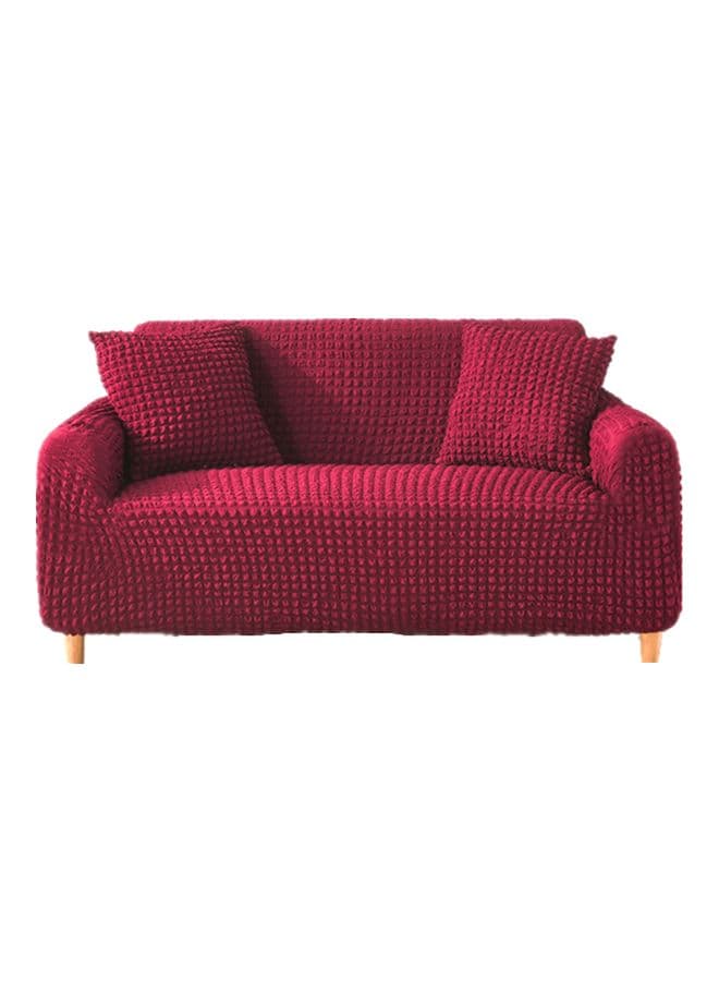 Three Seater Sofa Cover Red