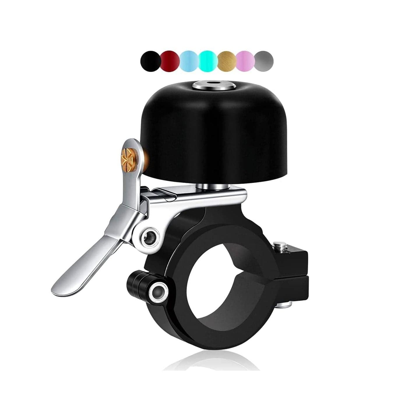 Greallthy Bike Bell Classic Brass Bicycle Bell,Bike Bells for Adults Kids,Loud Sound Bells Fit for 0.87-1.25in/22.2-31.8mm Bicycle Handlebars,Road Mountain Bike Accessories.
