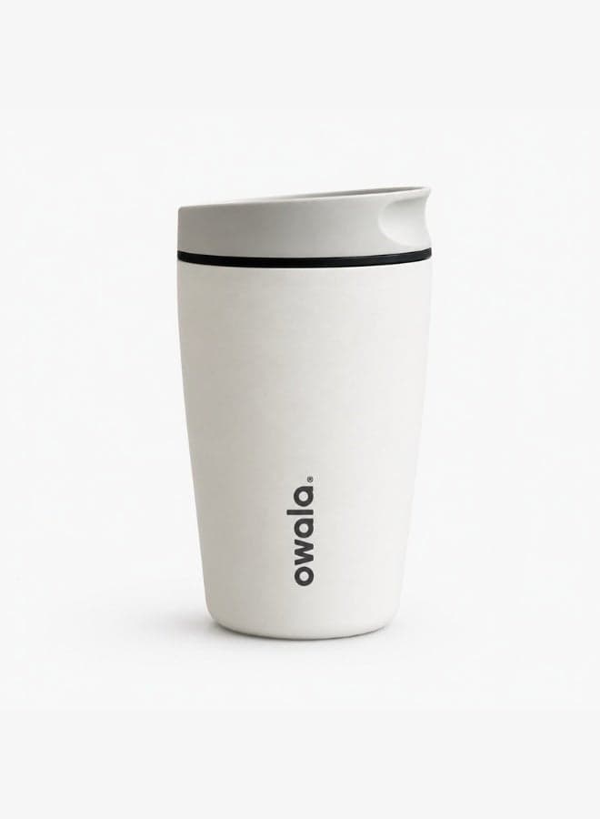 Owala SmoothSip Slider - Stainless Steel - 12-oz. - Shy Marshmallow, White