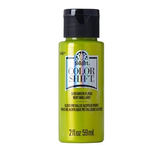 FolkArt Color Shift Acrylic Paint in Assorted Colors (2 ounce), Green Flash