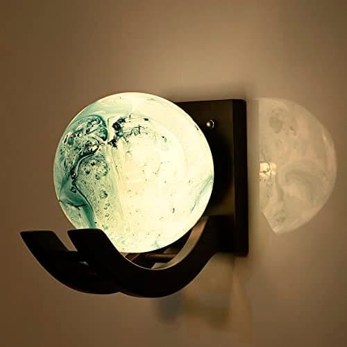 Mahganya Industries Designer Home Decorative Modern Wall lamp for Living Room, Bedside, Bedroom, Decorative Light for Indoor Application Without Bulb Round lamp (Wall lamp04)
