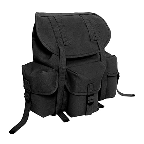Rothco Mini Alice Pack – Heavyweight 18 OZ Cotton Canvas Rucksack – 20L Capacity