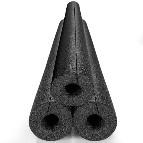 Pangda 3 Pack Pool Noodles 55 Inch Foam Noodles Swim Clamp Jumbo Hollow Foam Large Pre Slit Clamp Protection for Swimming Floating Craft Projects Padding BumperBlack