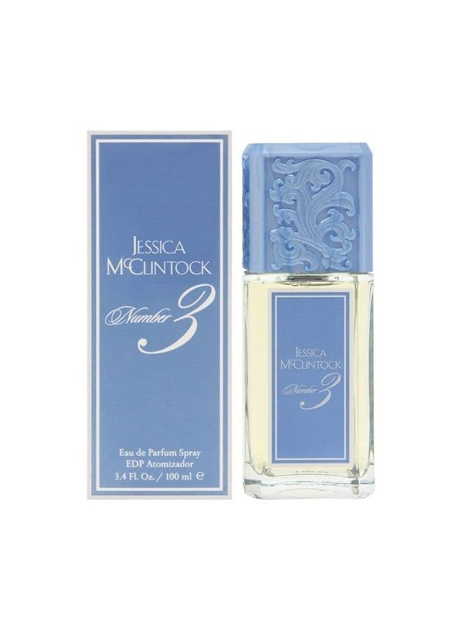 Jessica Mc Clintock #3 By Jessica Mcclintock For Women. Eau De Parfum Spray 3.4 Ounces