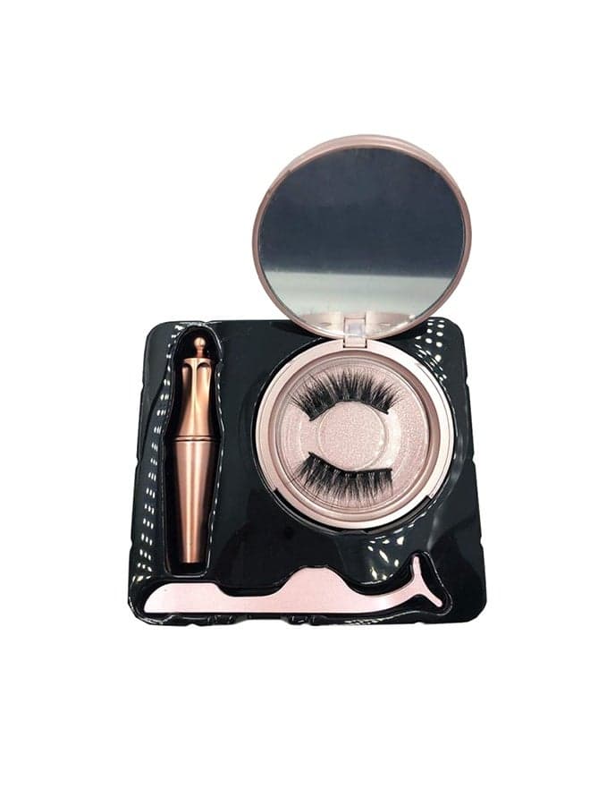 False Eyelashes and Magnetic Liquid Eyeliner Set