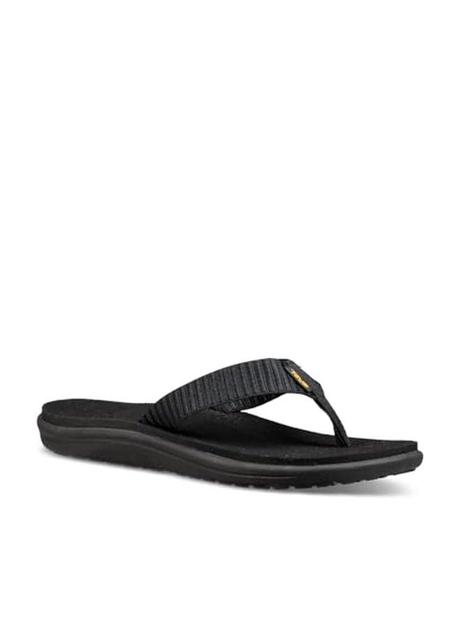 Teva Women's Voya Flip-Flop, Bar Street Black, 7