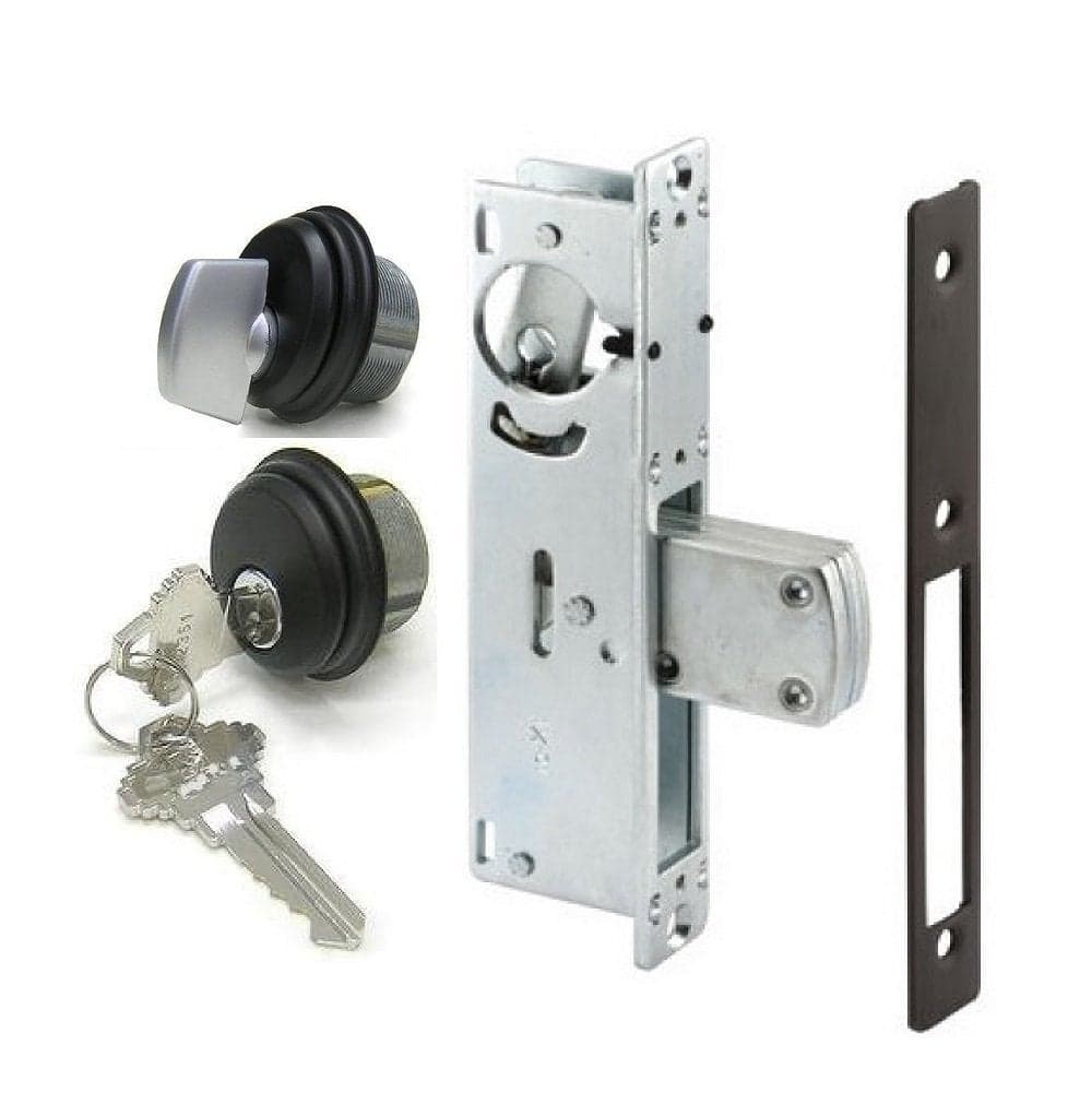 Pacific Doorware Storefront Door Mortise Lock Swing Deadbolt & Cylinder Combo, Adams Rite Cam (Duronotic, 31/32")