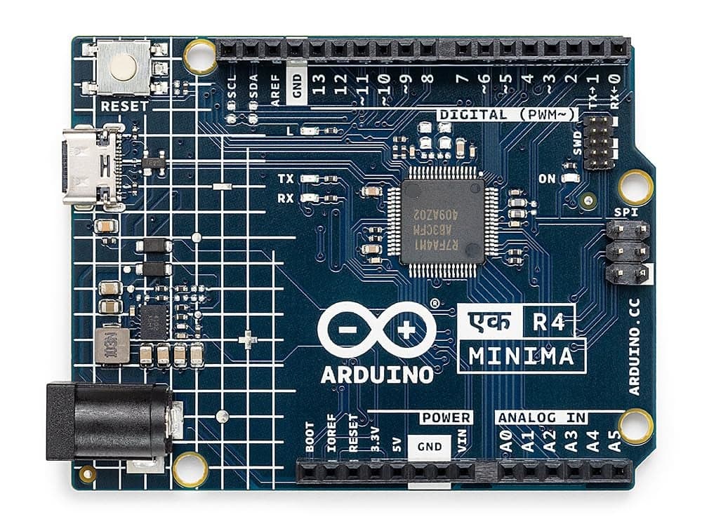 Arduino UNO R4 Minima Original | Made in India | Genuine Arduino® UNO एक R4 Board with Renesas RA4M1 Microcontroller
