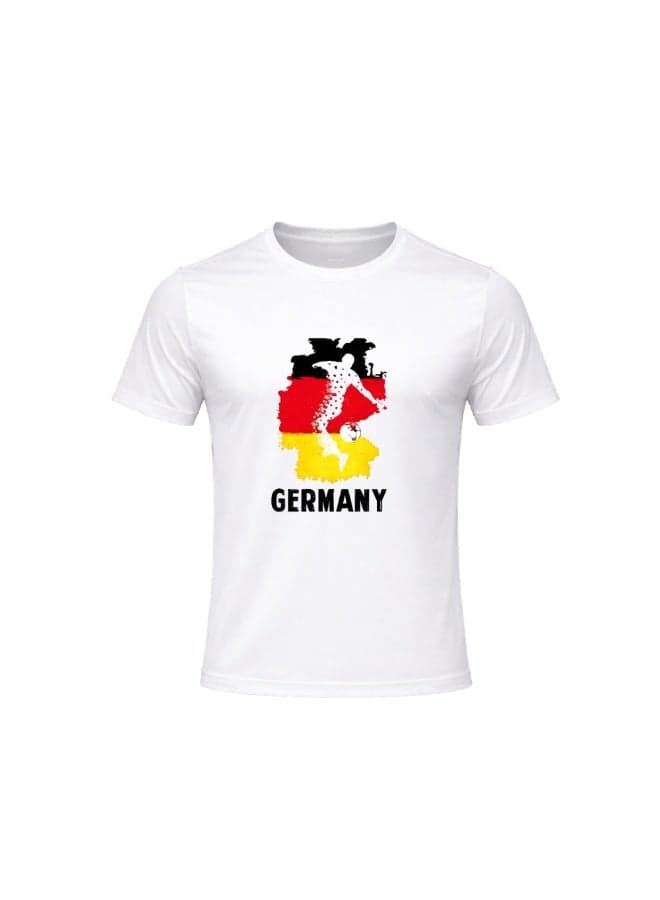 Germany Football Team World Fans printed T shirts Supporting The Team Football Team Jersey T shirts For Men | Women | Kids to win the cup