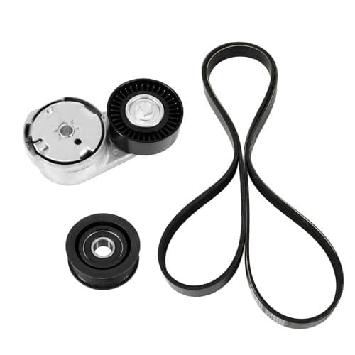 Kozlira Engine Drive Belt Tensioner Idler Pulley Serpentine Belt Drive Kit Fit for Chrysler 200 Town Country Dodge Avenger Grand Caravan Journey 36L V6 20112019 Replace 90K39282D