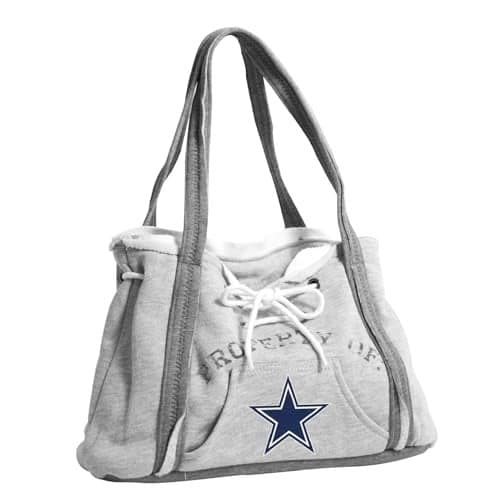 Littlearth NFL Dallas Cowboys Hoodie Purse, Team Color, 9.5” x 15.5” x 4”