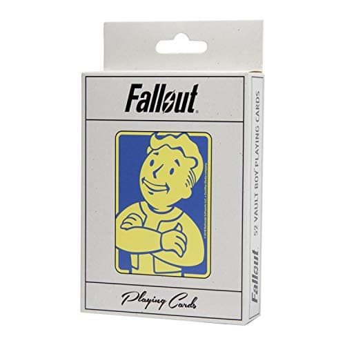 Fallout Playing Cards Deck Depicting Your Favorite Vault Boy Perks from the Video Game Full 52 Card Deck