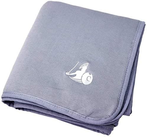 DefenderShield EMF Blocker Blanket Hypoallergenic 5G EMF Shield Soft Rayon from BambooCotton Blend for Travel Baby Pregnancy Protection Reliable Radiation Blocker Large 80 L x 60 W