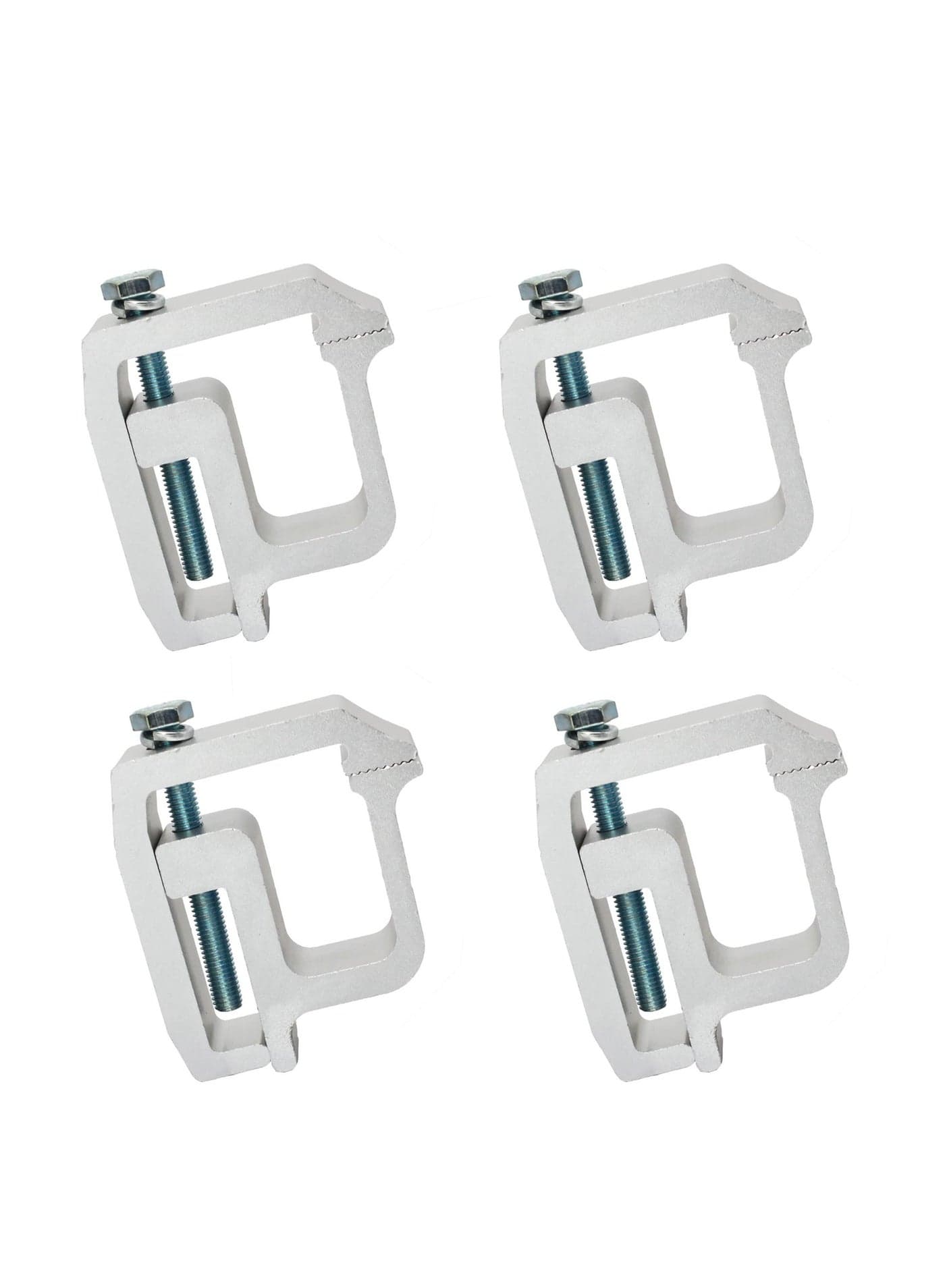 Universal Truck Camper Shell Clamps, 4 Pack for Ford, Chevy, Dodge, Ram, Secure Your Ladder Rack with Ease