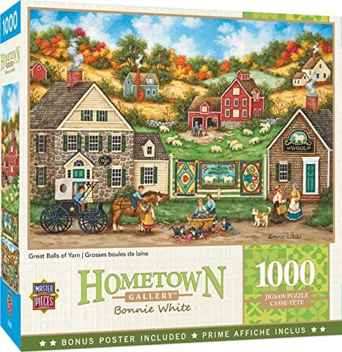 MasterPieces 1000 Piece Jigsaw Puzzle For Adults Family Or Youth Great Balls Of Yarn 1925x2675