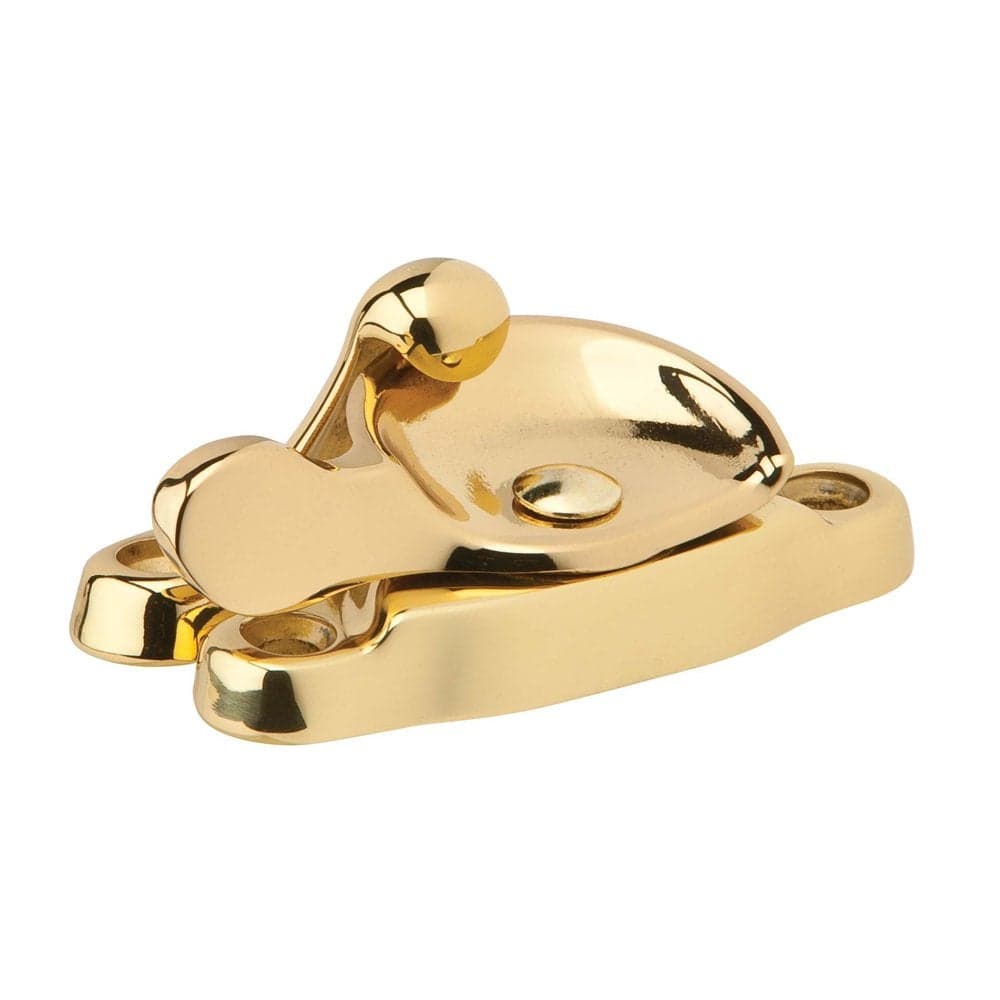 SCHLAGE Ives by Schlage 07MB3 Schlage 07Mb605 Sash Crescent Lock Solid Bright Brass