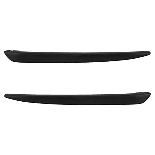 TRQ Front Bumper Trim Set Compatible with 2015-2020 Chevrolet Suburban Tahoe GM1046105 GM1047105