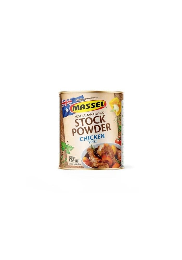 Massel Chicken Style Bouillon Powder GlutenFree FatFree MSGFree NonGMO 168g
