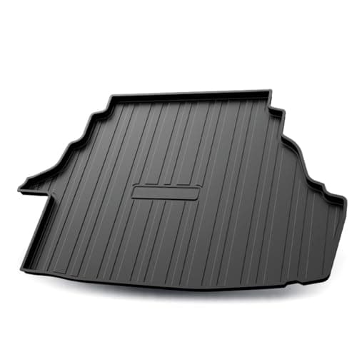 WGGDRAQQ Cargo Liners Fits Toyota Camry 2007-2011 Rear Trunk Floor Mats 3D Boot Tray All-Weather TPE Black