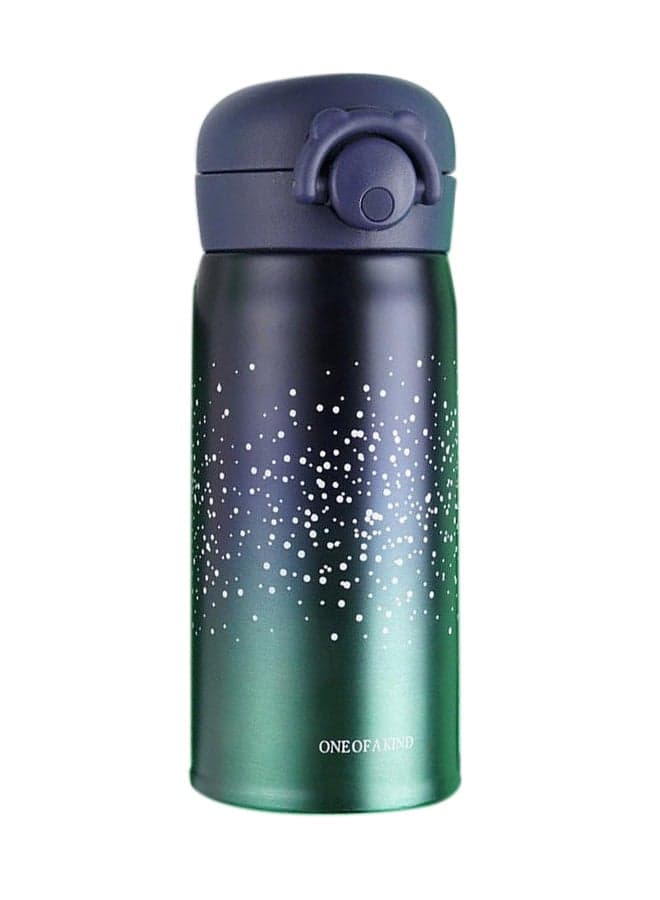 Stainless Steel Vacuum Insulated Water Bottle Green/Black 500ml