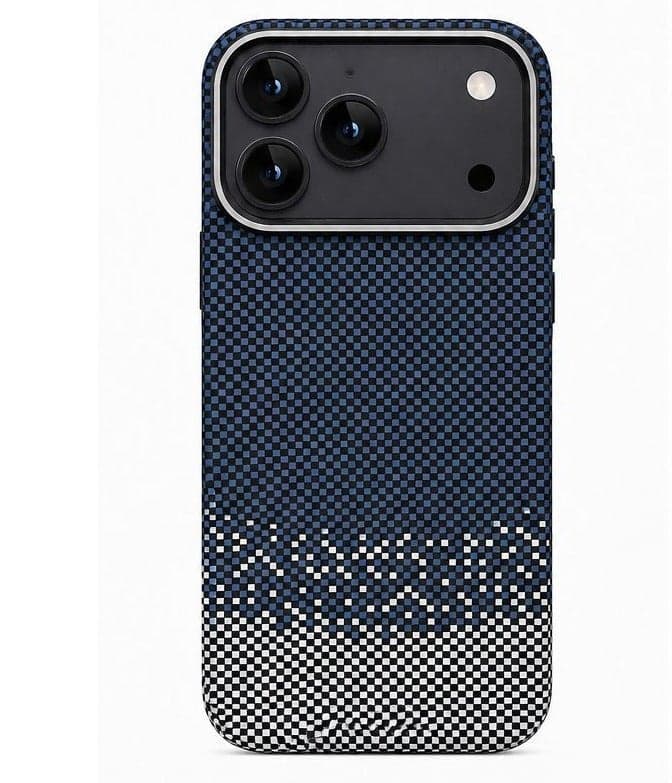 for iPhone 17 Pro Max Case 6.9" with Camera Control Button, Compatible with MagSafe, Ultra-Slim Case with Caseless Touch Feeling, 1500D Aramid Fiber Woven, Over The Horizon