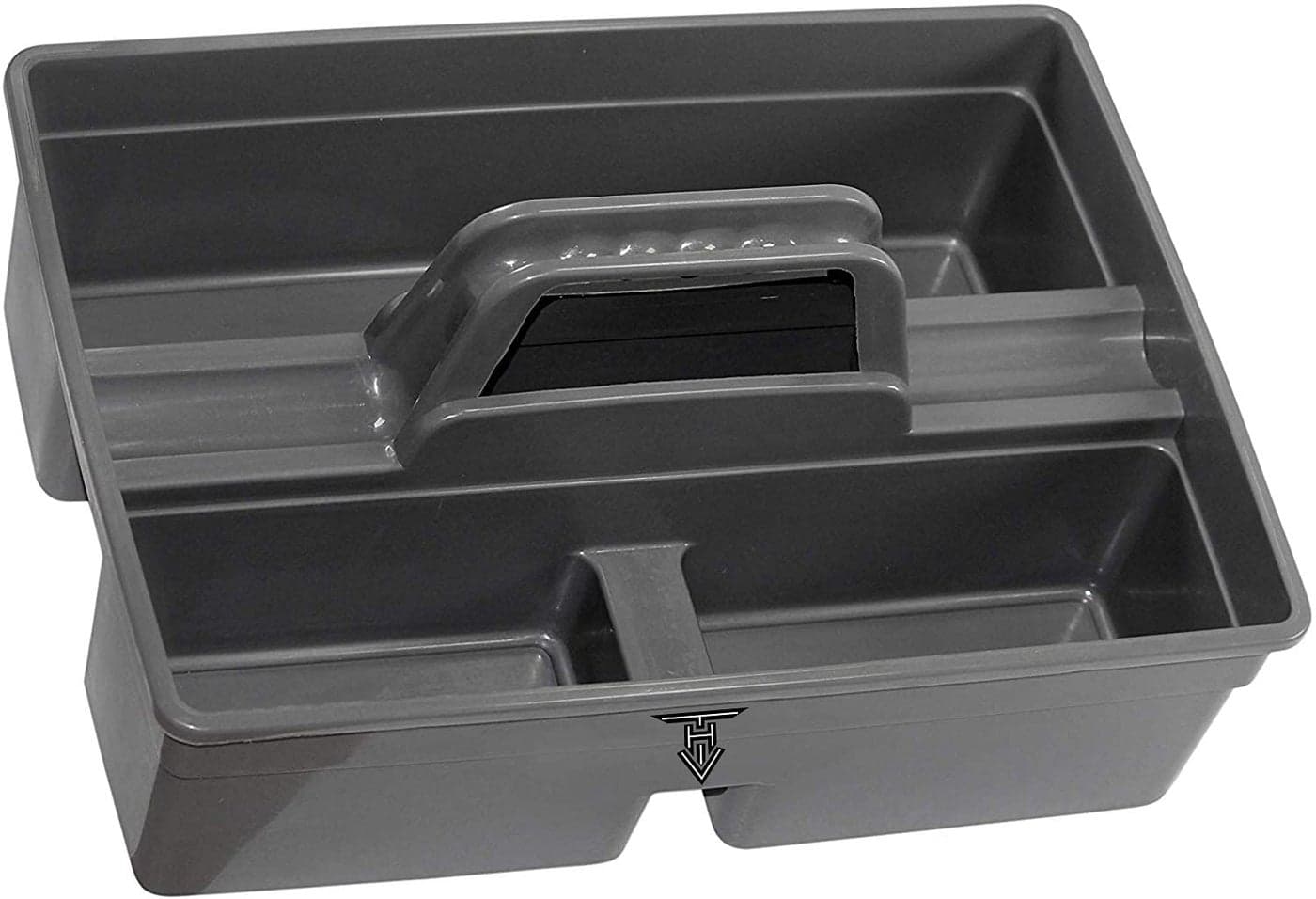 TARGET HYGIENE Caddy Basket Caddy Bucket Plastic-ABS Tool Bucket (39.4 cm x 24.4 cm x 13.3 cm) (Gray)