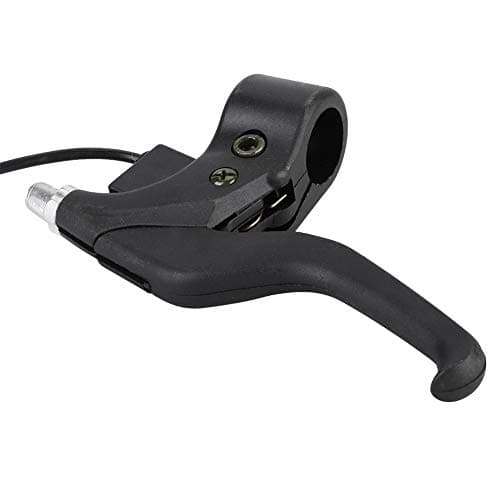 Klanata Left Side Brake Lever Compatible with Razor MX350 MX500 MX650 Black Plastic Handle Replacement for Electric Scooter E100 E200 E300 eBike