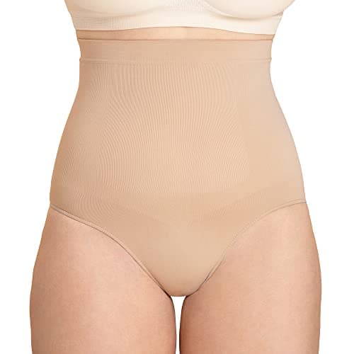 SHAPERMINT Shapewear Tummy Control Panty - Shapewear for Women, Body Shaper Tummy Control Underwear for Women, Plus Size Nude