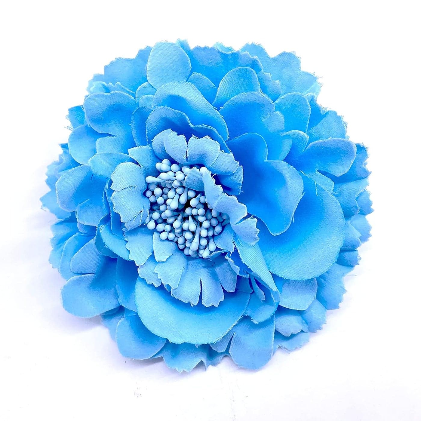 Hair Flower Clips Brooch Boutique Hair Accessories Bohemia Hairpins for Women Girls Lake Blue