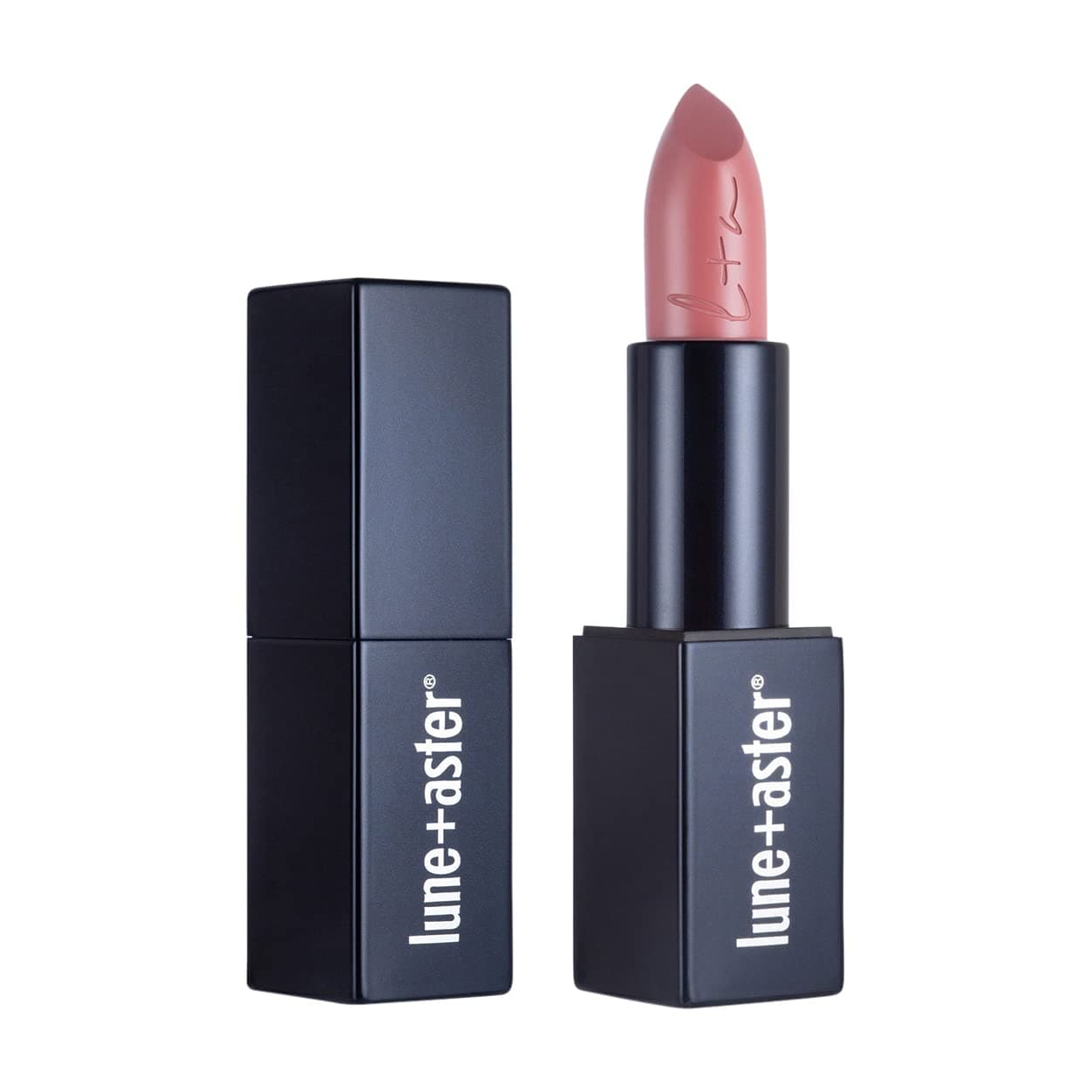 LuneAster PowerLips Lipstick Empowered Formulated with nourishing jojoba oil vitamin E and sunflower seed oil the creamy lightweight texture glides on smoothly