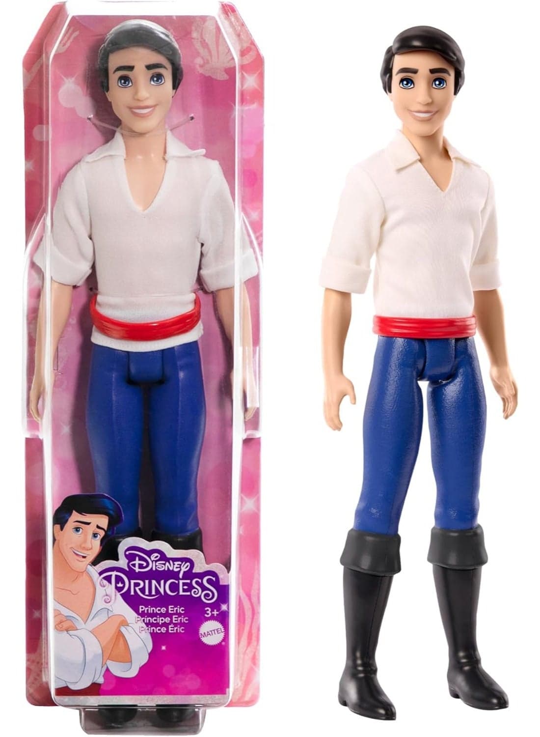 Prince Eric Fashion Doll in Look Inspired by Disney Movie The Little Mermaid