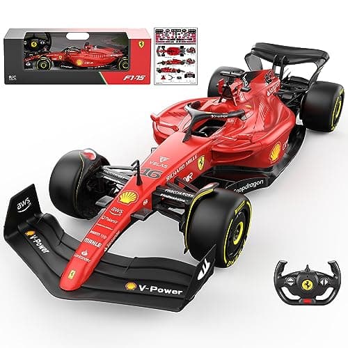 Voltz Toys Authentic Licensed 112 Ferrari F1 75 Remote Control Car F1 Collection RC car Series for Kids and Adults 24GHz RC Car for Gift 112 Ferrari F1 75
