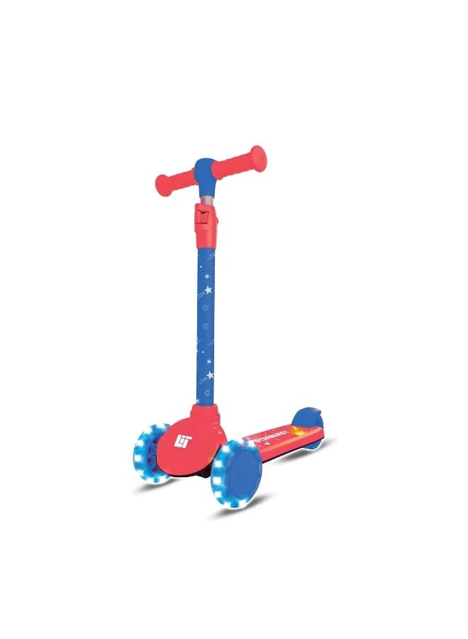 Starburst 3 Wheel Scooter Blue