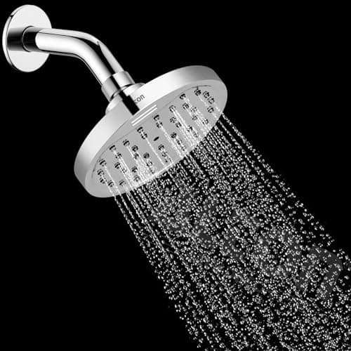 ALTON SHR22325, ABS,5-INCH Single Flow Overhead Shower With 9-INCH Arm and Wall Flange