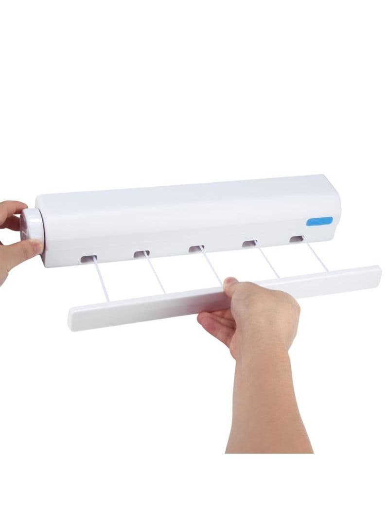 Wall Mounted Hanger Retractable Hanger Underwear Drying Rack Towel Rack Automatic Telescopic Clothesline Clothes Dryer