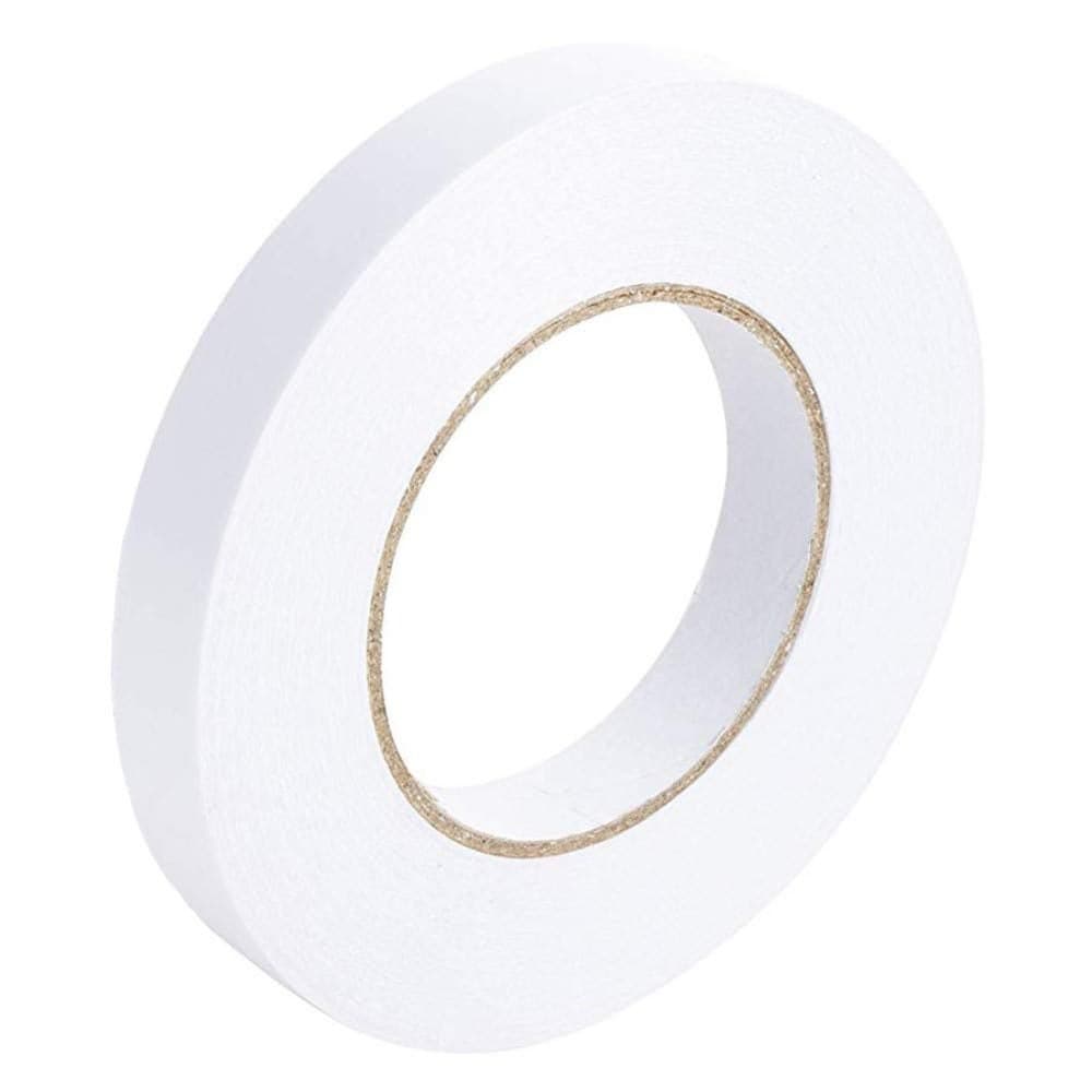Onwon Ultra Thin Double Sided Adhesive Tape 1 Inch 55 Yards Lasting Acid Free Heat Resistant Double Sided Tape for Gifts Photos Scrapbooking Documents Wallpaper Crafts Card and Boxes