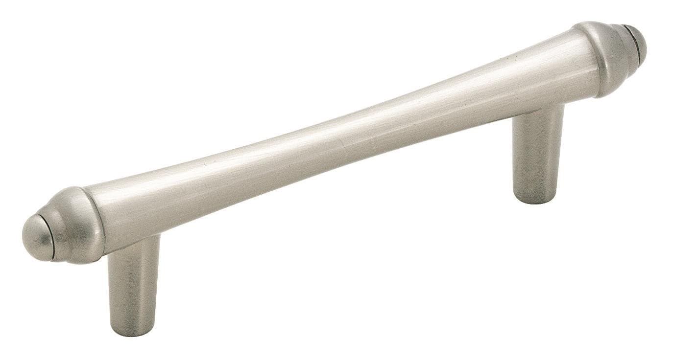 Amerock | Cabinet Pull | Satin Nickel | 3 inch (76 mm) Center to Center | Divinity | 1 Pack | Drawer Pull | Drawer Handle | Cabinet Hardware