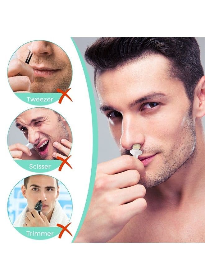 Nose Wax Sticks Applicators Plastic Wax Rod Wand Nose Waxing Strips Nostril Cleaning Removal for Cleaning Nostrils and Removing Nose Hair (50)