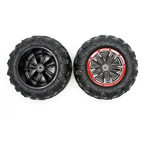 HOSIM RC Car Tires Accessory Spare Parts Wheels 25ZJ02 for Hosim 9125 RC Car 2 Pcs