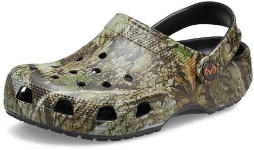 Crocs Unisex-Child Classic Realtree Clog, Multi APX, 5 Big Kid