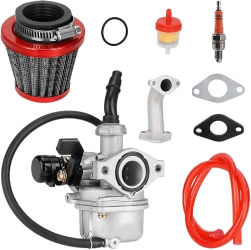 PZ19 Carburetor Air filter Kit for 70cc 110cc 125cc Dirt Bikes Pit Bike Monkey Scooter ATV Quad Go Karts 22mm Carb Fits for CRF SSR Sunl Taotao Pit bike ATV