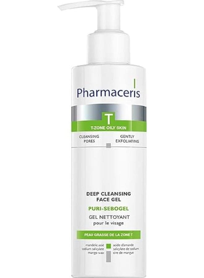 Pharmaceris Puri-Sebogel Deep Cleansing Face Gel, 190 ml