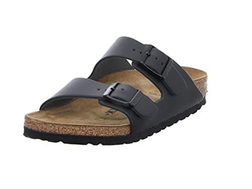 Birkenstock Unisex Arizona Sandal,Black Birko-Flor,36 M EU