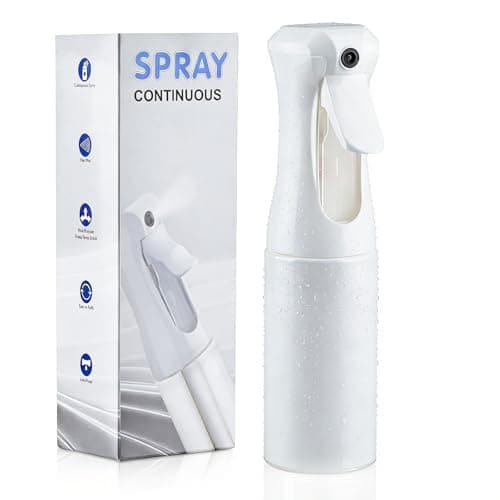 HPPFFY Continuous Spray Bottle 68 OZ Hair Spray Bottles UltraFine Mister Spray Bottle for Hairstyling Cleaning Plants Pets Salons and More 1 Pack