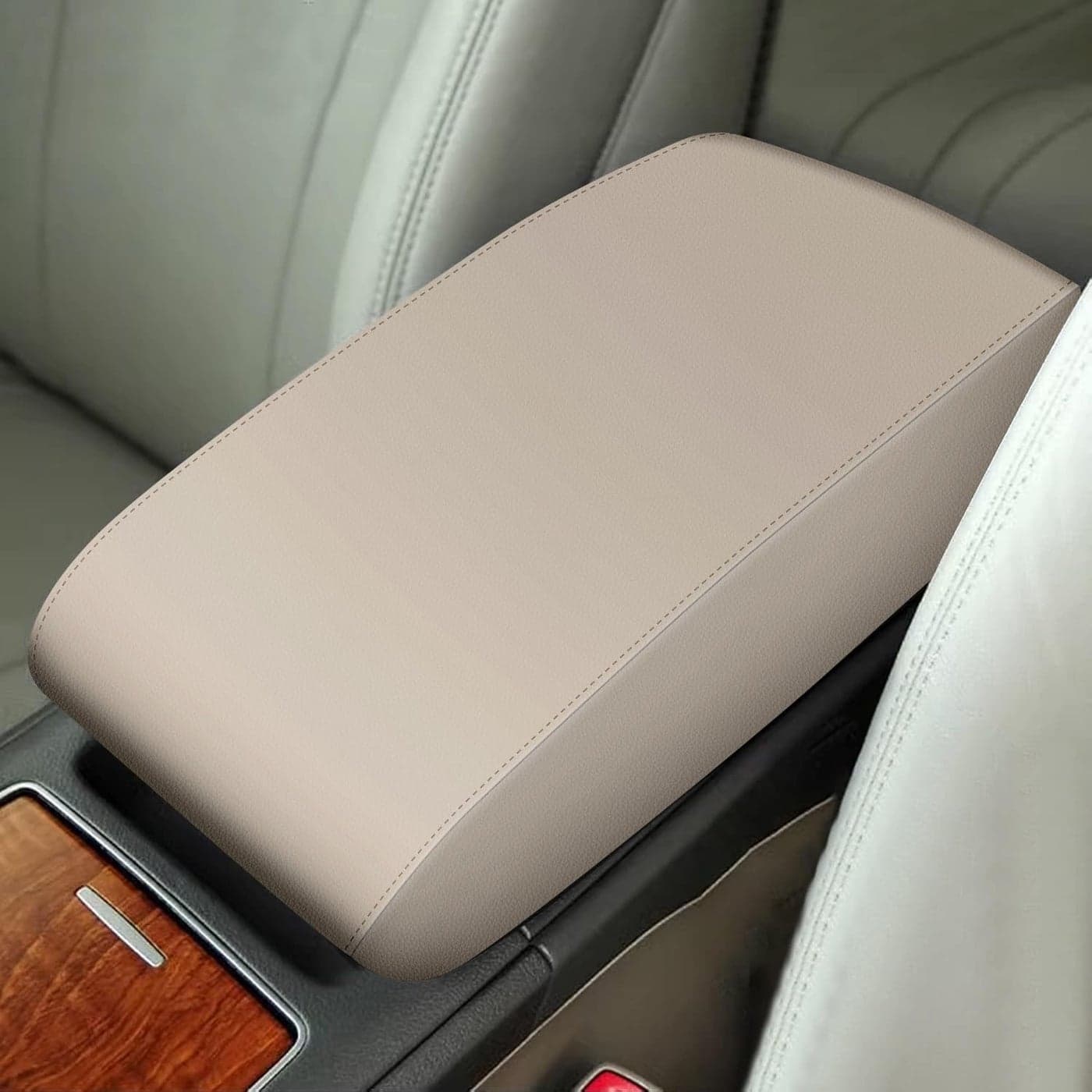 AOMSAZTO Armrest Console Covers for 20072011 Toyota Camry Beige
