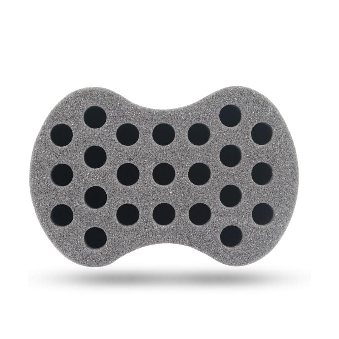 Nudred Replacement Sponge for the Wooden Interchangeable Hair Sponge For Black Men Women With Natural Afro Hair Large Holes to Twist and Curl Freeform Dreads Coils Curls Twists Beards