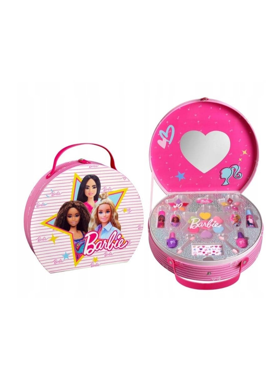 Barbie Round Makeup Case