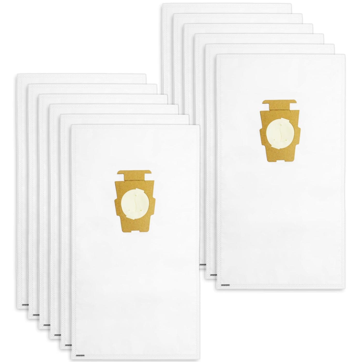 12 Pack Vacuum Bags Model 204814 Compatible with Kirby SentriaAvalirUltimate G Series Replaces FStyle TwistStyle 204811 205811 204808 Replacement Parts by Improvedhand