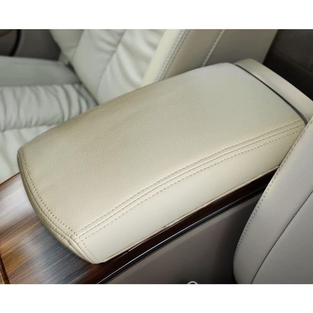 DEYTOP Center Console Cover for Nissan Altima 20082012 Car Armrest Cover for Nissan Altima 2008 2009 2012 Accessories AntiScratch Leather Armrest Protector Beige